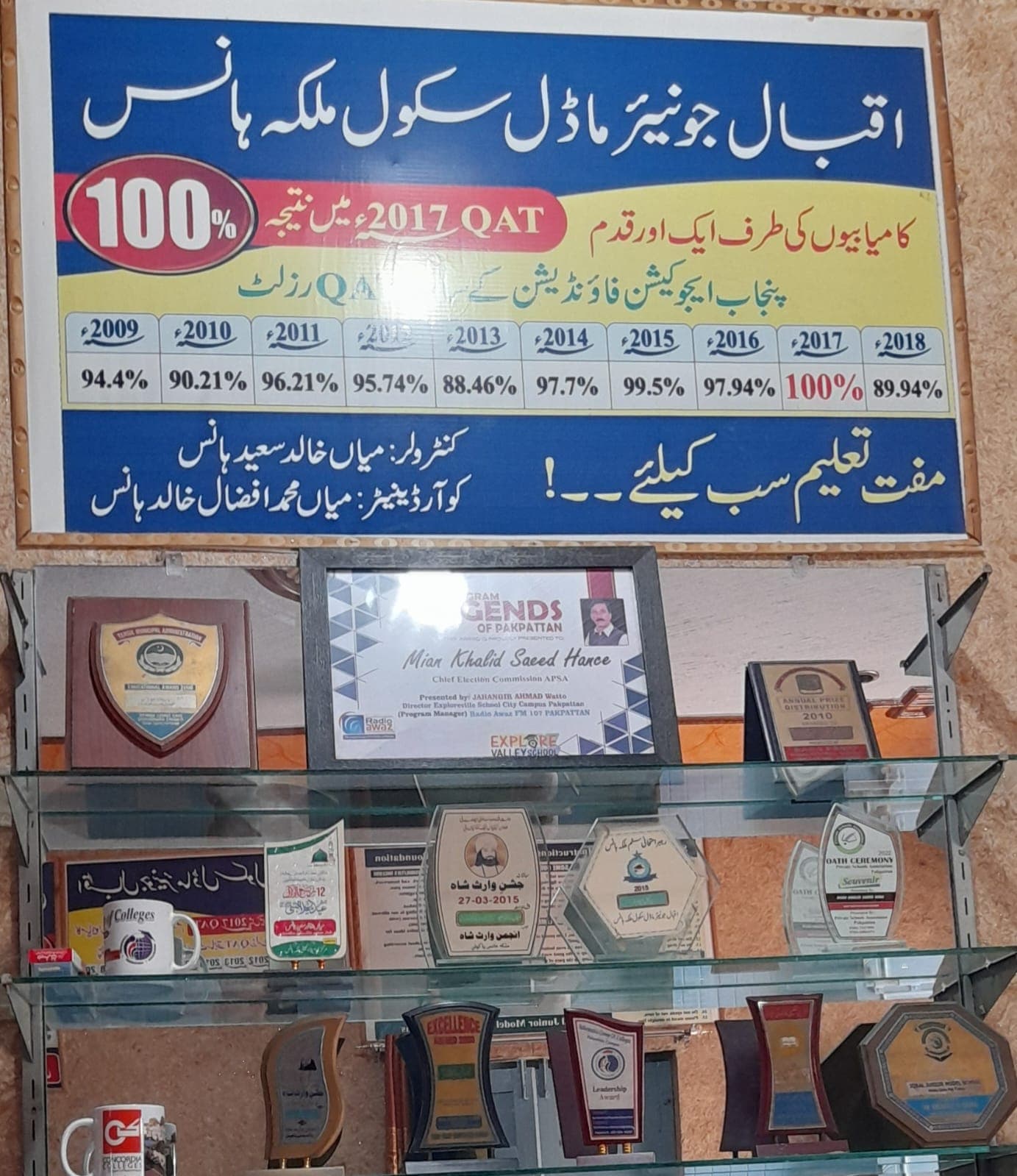 RO Water Plant — Iqbal Junior Model School